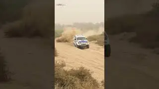 Suzuki Jimny in action at Thal Desert Rally .