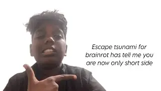 Help me Guys The escape tsunami development has tell you are now only short side 😔