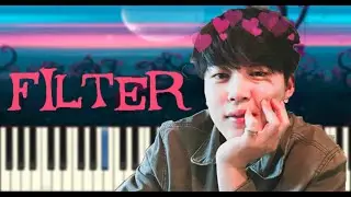 BTS - Filter (Jimin) - Piano Tutorial