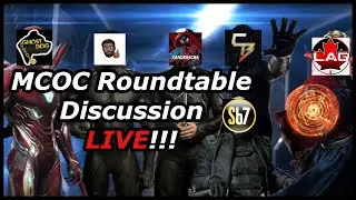MCOC Roundtable Discussion w/ Friends LIVE!!! Marvel Contest of Champions