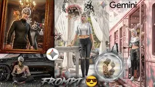 FREE FIRE 💫gemini ai photo editor 🤗 #prompt video new trending 🎉