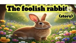 The Foolish Rabbit 🐇 | Moral Story in English | Kids Story with Lesson | Storytelling| Hibafunzone 