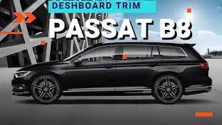 VW Passat B8 How to remove and replace dashboard trim