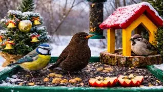 🔴 LIVE Garden Bird Feeder Cam | Birds for Cats & Relaxing Nature sounds🌿Cat TV  [ 2026/1/31]🐦