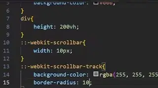 Scroll Bar Using HTLM & CSS | Scroll Bar | HTML |  CSS  | Scroll bar for websites