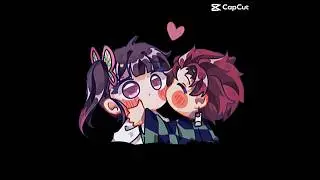 Tanjiro x Kanao #demonslayer #kawaii #anime #edit #foryou #tanjirokamado #kanaotsuyuri #tankana #:)