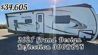 2021 Grand Design Reflection 300RBTS - $34,605
