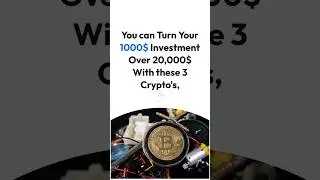 Turn 1000$ Over 20,000$ In These 3 Crypto's #bullrun #crypto