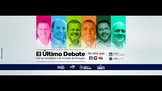 En vivo: comienza el Último Debate con los candidatos a la Alcaldía de Rionegro.