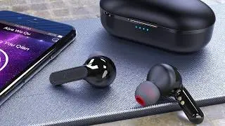 Casti Bluetooth Wireless Luminous Touch, Fara fir, Handsfree, Waterproof - Sincronizare