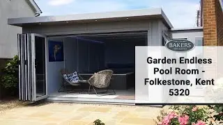 Endless pool room attached to house 5320 in Folkstone by Bakers Timber Buildings