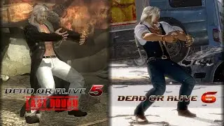 Doa 5 & 6 Death Combo Comparison : 