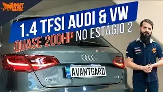 Audi 1.4 TFSI Estágio 1 e 2 - Audi A3 e Q3 & VW Tiguan, Golf e Jetta R-Line - AvantGarde Performance