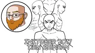 Inktober Day 2 Divided - Tien Shinhan Multiform