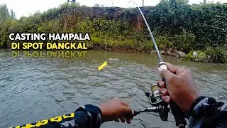 Casting Hampala di Spot Air Dangkal - Hampala Semarang