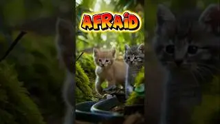 Cat and cobra#CuteKitten #CobraEncounter #FunnyAnimals #CatVsSnake #YouTubeShorts #AnimalMoments
