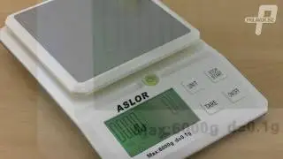 Нетипичные кухонные весы Aslor обзор и калибровка