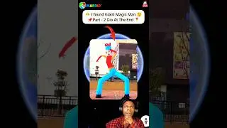😶&zwj;🌫️ I found Giant Magic Man Part -2 📌Gio At The End 📍#shorts #viral #earth #googleearth #map360