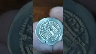 SASANIAN Peroz 457-484 AD Silver Drachm (Mint: AW = Ahwaz) #coin #numismatics #history #persian