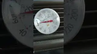 Upside down reading thermometer? #shorts