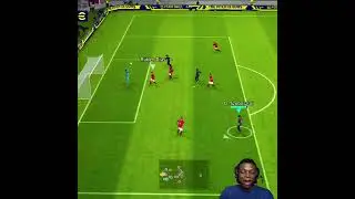 FATI SCORES THIS FOR FUN IN THE OLD PES🥲#shorts
