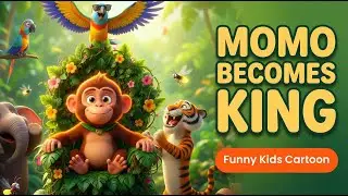 Monkey King of the Jungle || Funny Kids Cartoon