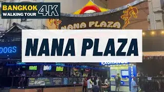 Nana Plaza  - Walk with me  - Day Trip in Bangkok & Thailand [4k 60fps]