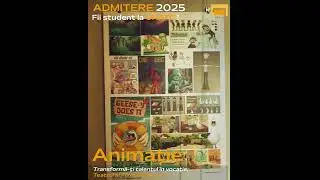 Admitere la UNATC / 2025-2026 - Animație, Facultatea de Film