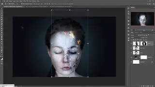 2 Minute Photoshop Fire Face Effect Photoshop Tutorial