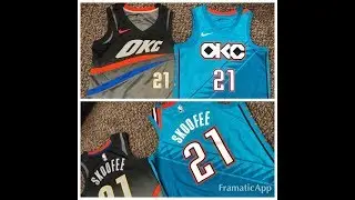 OKC THUNDER | NIKE City Gear Jersey | Customized NBA Review 2018