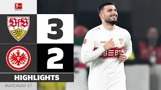 Wild Back-And-Forth In Stuttgart! | VFB STUTTGART - EINTRACHT FRANKFURT | Highlights MD17 Bundesliga