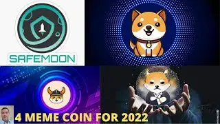 4 Meme Coin 2022   Babydoge  Floki inu  SafeMoon  Elon