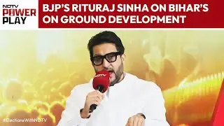 Rituraj Sinha At NDTV Power Play Conclave: Bihar's Development Visible On Ground, Not On Paper