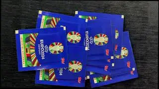 ASMR Effect ! UEFA Euro 2024 Sticker Album Completion Part 11 #stickeralbum #topps #euro24 #asmr
