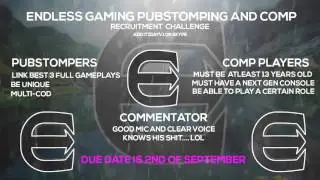 Endless Gaming Competitive and Pubstomping Recruitment Challenge