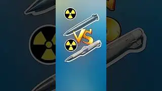 2x DF-12 Vs 2x P-500 Bazalt Nuke, compare ranked missile and gacha missile #modernwarship #shorts