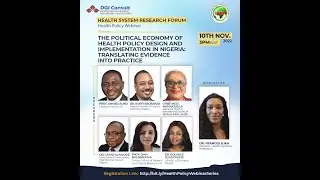 The Political Economy of Health Policy Design & Implementation: Translating Evidence into Practice