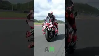 Как гонщики MotoGP видят, что происходит позади них&hellip; если на их мотоциклах даже нет зеркал? #шорты