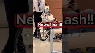 Chen Si spotted in Wheelchair 😱😢 #chensi #viral #chinesedrama #cdrama #fyp #news #update