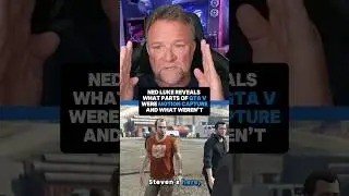 Ned Luke reveals what was motion capture and what was not #gta #gtav #gta6