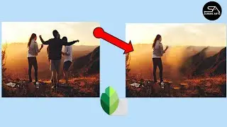 HOW TO REMOVE OBJECTS FROM A PHOTO USING SNAPSEED ||  SNAPSEED TUTORIAL