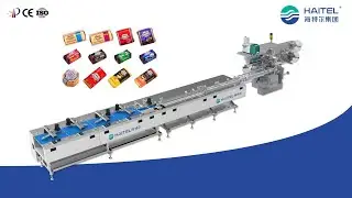 Chocolate fold packing machine-Haitel machinery