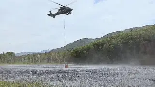 Agility Test: Alaska Firefighting Helicopters in Action!
