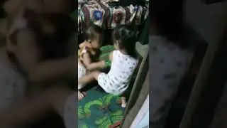 fighting video with 8 years old and 7month baby fight #story creator #