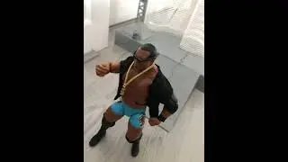 Steel cage | Keith Lee and Rey Mysterio | title match | MJ WRESTLING