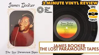 2 Minute Vinyl Review #12 | James Booker - The Lost Paramount Tapes (1973)