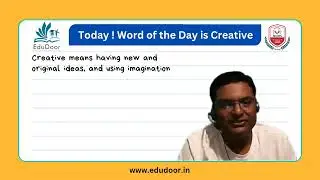 22 August 2025 ! Word of the Day: CREATIVE