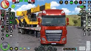 Construction Material Transport Truck Simulator 2023:😎🔥