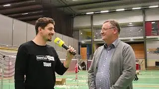 Hylo Badminton Open - Interview mit Frank Liedke, 1. Vorsitzender vom 1. BC Bischmisheim