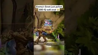 Грут только что провёл 200 IQ-стратегию со стеной в Marvel Rivals 🔥 #marvelrivals #marvelgames #m...